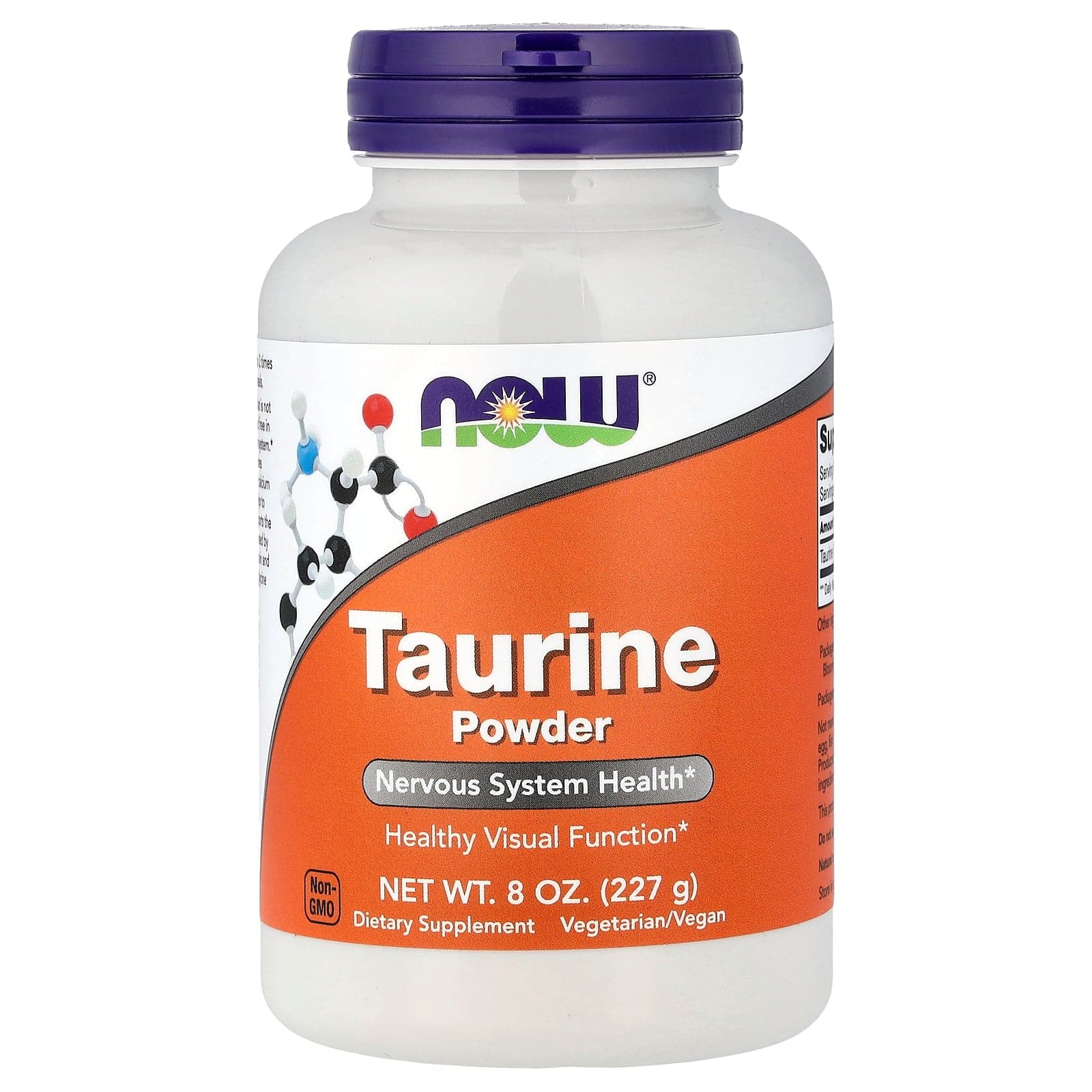 Taurine Polvo 227g - NOW