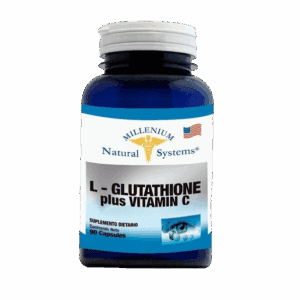 L-Glutathione Plus Vitamina C- 90 Millenium