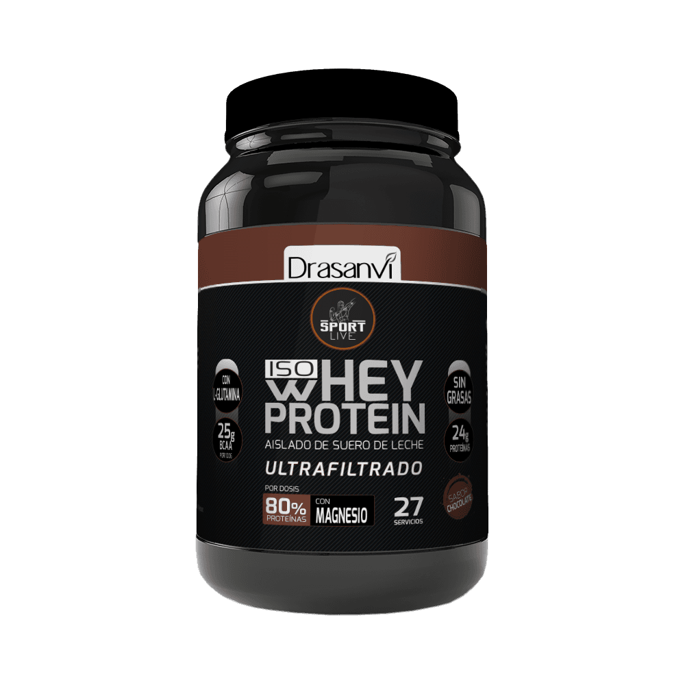 Sport Live – Whey Protein Aislado Chocolate 800g - Drasanvi