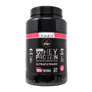 Sport Live – Whey Protein Aislado Fresa 800g - Drasanvi