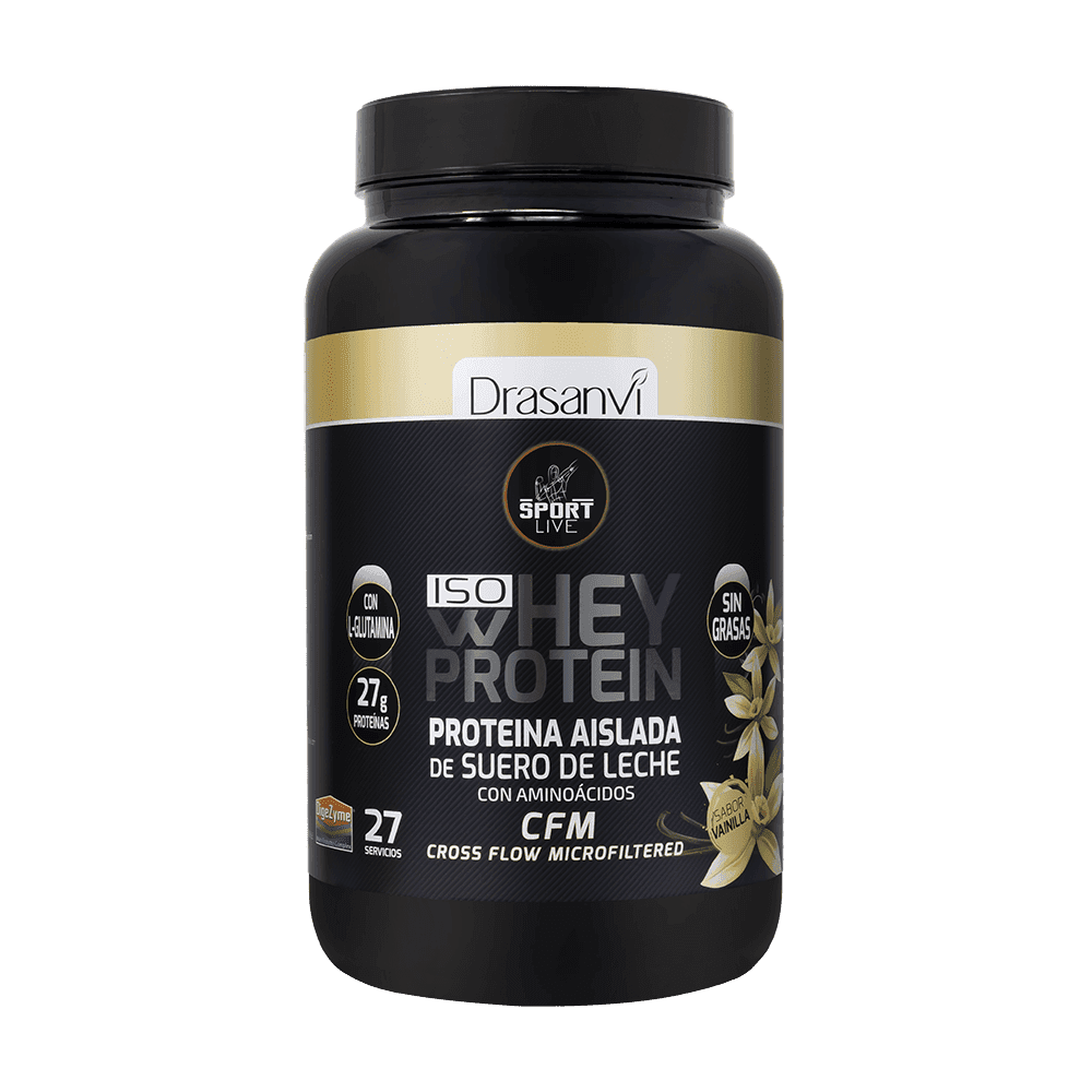 Sport Live – Whey Protein Aislado Vainilla 800g - Drasanvi