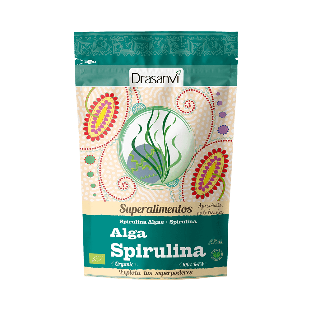Super Alimentos – Alga Spirulina Doypack 150g - Drasanvi