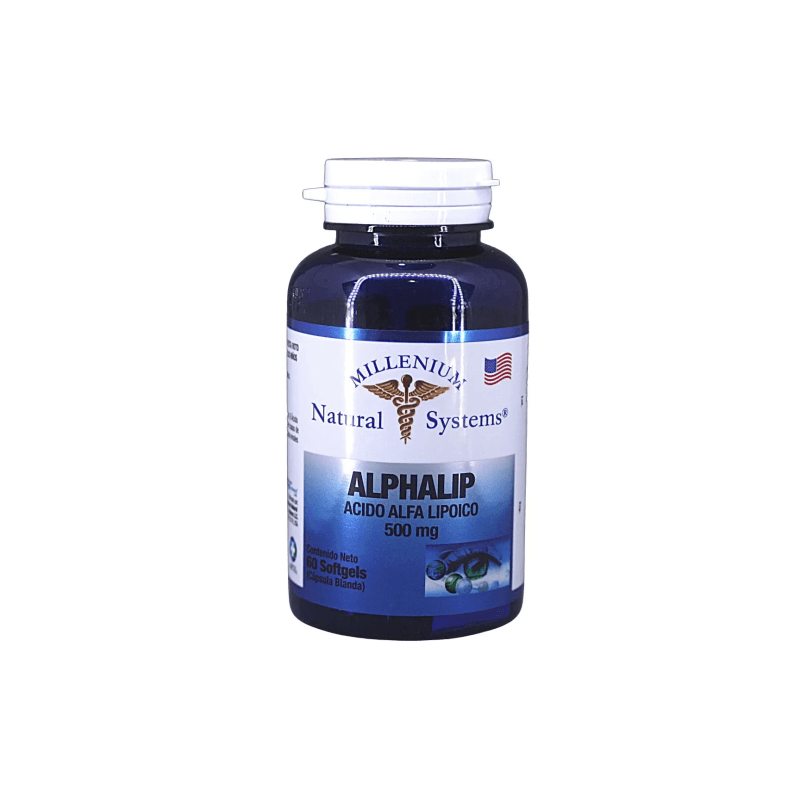 Alphalip- Acido Alfa Lipoico 60 Capsulas - Millenium Natural Systems