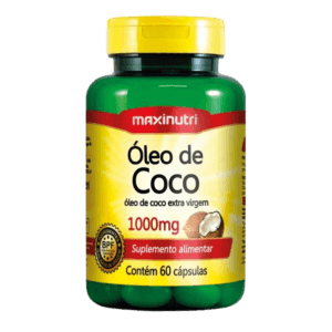 Aceite de Coco 1000mg 60 Capsulas - Maxinutri