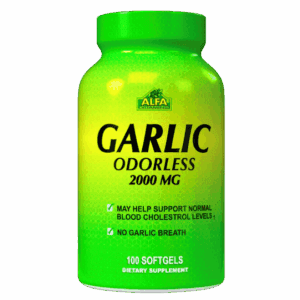Garlic 2000 mg 100 Softgels - ALFA VITAMINS