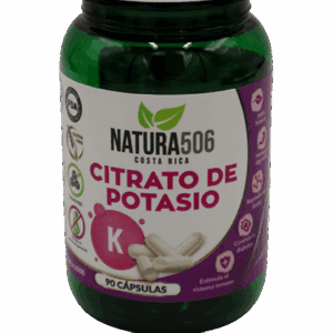 Citrato De Potasio 90 Casulas - Natura506