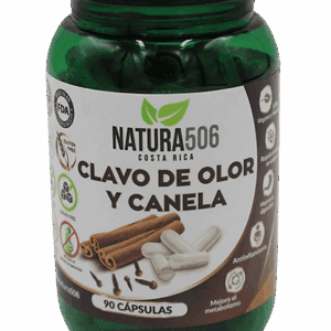 Clavos de olor y Canela 90 Capsulas - Natura506