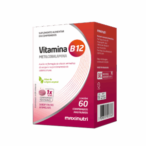 Vitamina B12 60 Masticable - Maxinutri