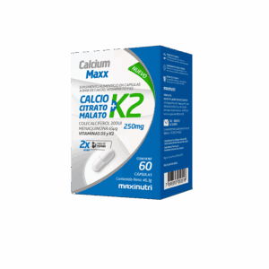 Calcium Maxx+K2 60 Capsulas - Maxinutri
