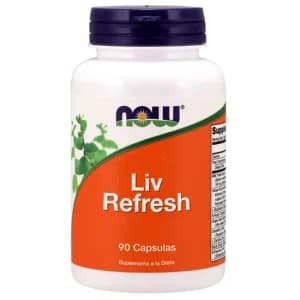 Liv Refresh 90 Capsulas - NOW