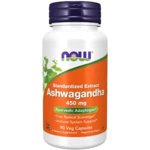 Ashwagandha 450mg 90 Capsulas - NOW Foods
