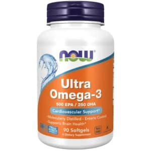 Ultra Omega 3 500 EPA/250 DHA 90 Capsulas - NOW Foods