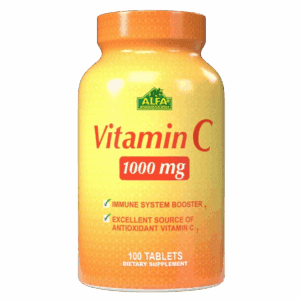 Vitamina C 1000mg 100 Capsulas - ALFA VITAMINS