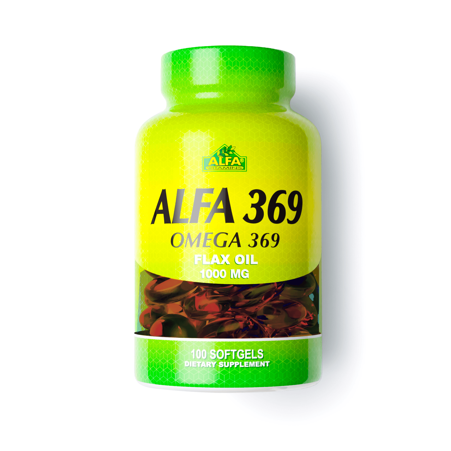 Omega 369 1000mg 100 Softgels - ALFA VITAMINS
