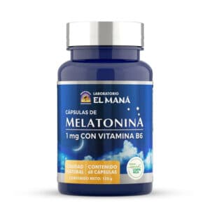 Melatonona con vitamina B6 60 Capsulas - El maná
