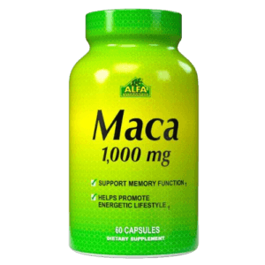 Maca 1000mg 60 Capsulas - ALFA VITAMINS