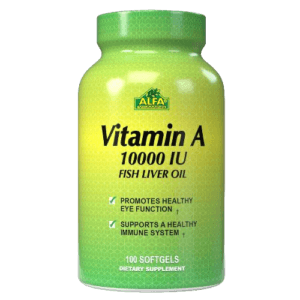 Vitamina A 100 Softgels - ALFA VITAMINS