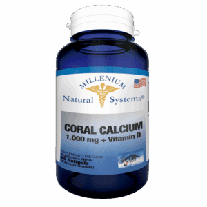 Coral Calcium 1000 mg + Vitamin D Millenium
