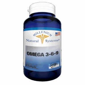 Omega 3-6-9 90 Softgels - Millenium Natural Systems