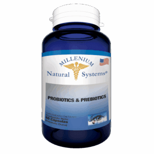 Probiotics y Prebiotics 60 Capsulas - Millenium Natural Systems