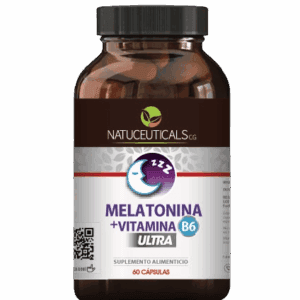 Melatonina + Vitamina B6 60 Cápsulas - Natuceuticals