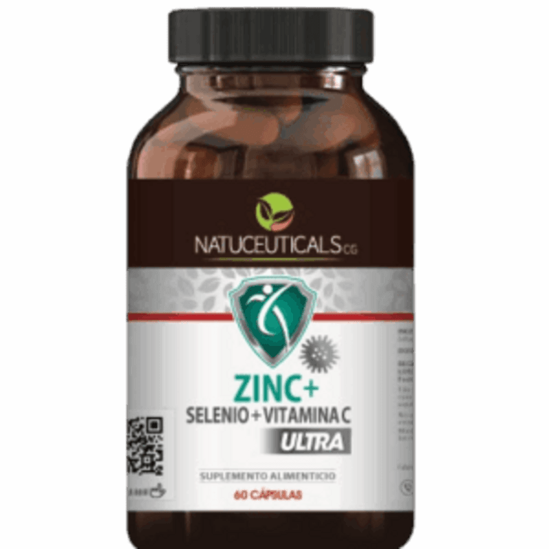 Zinc+Selenio 60 Cápsulas. Natuceuticals