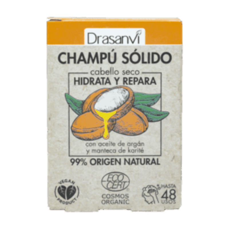 Champú Sólido Cabello Seco Cosmos Organic Bio. Dransanvi