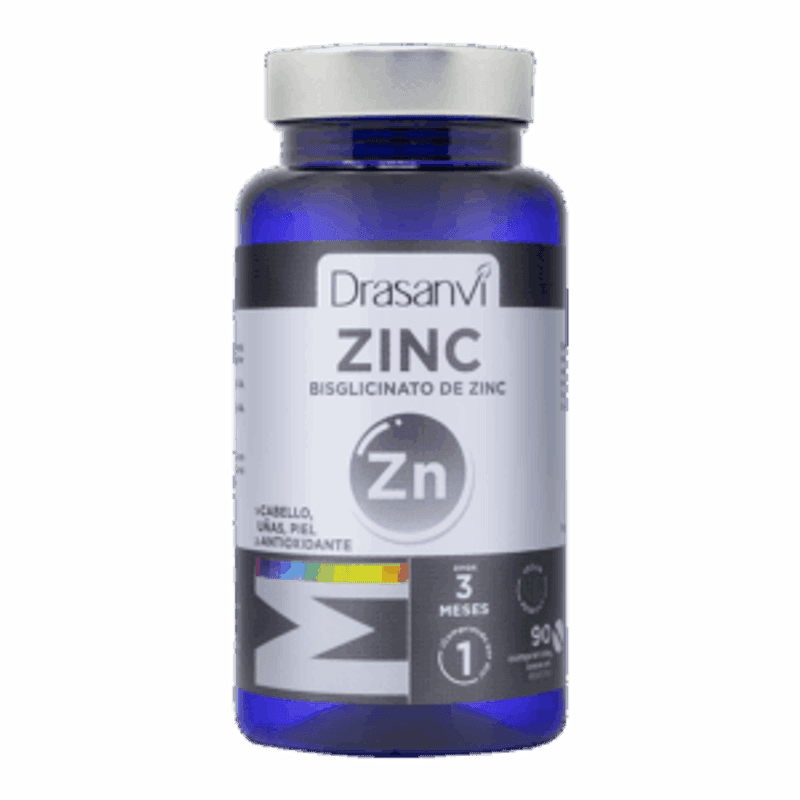 Bisglicinato de Zinc 90 Comprimidos. Drasanví