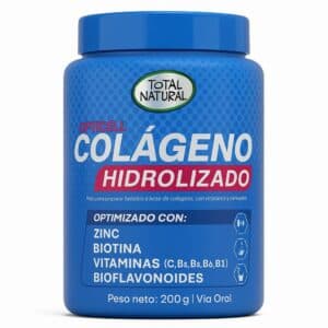 Colágeno Hidrolizado Opticell – Total Natural (200 g en polvo)