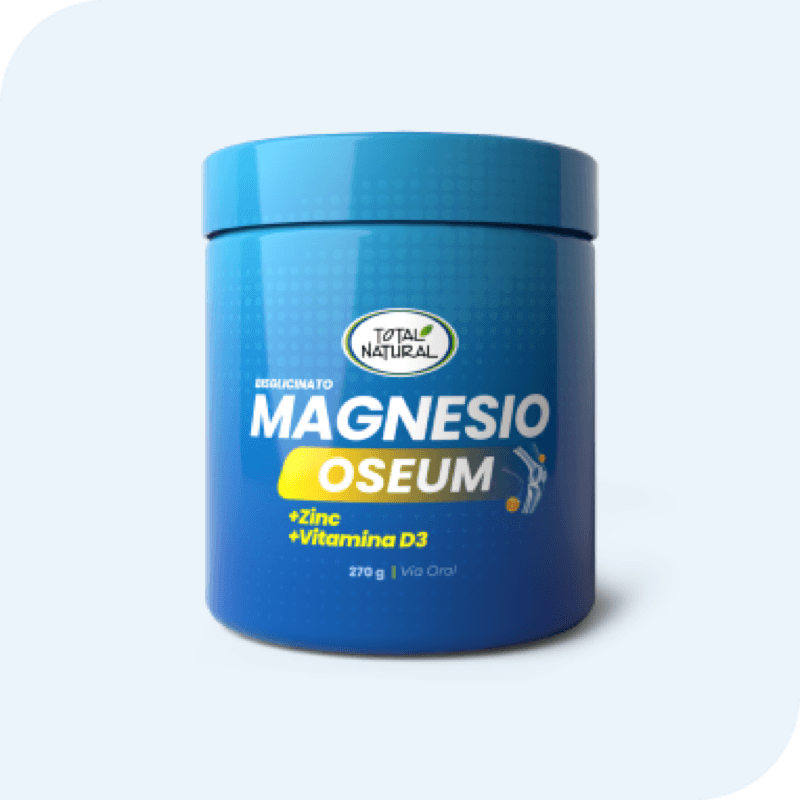 Magnesio Oseum en Polvo – Total Natural (270 g)