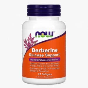 Berberine Glucose Support 90 Capsulas - NOW Foods