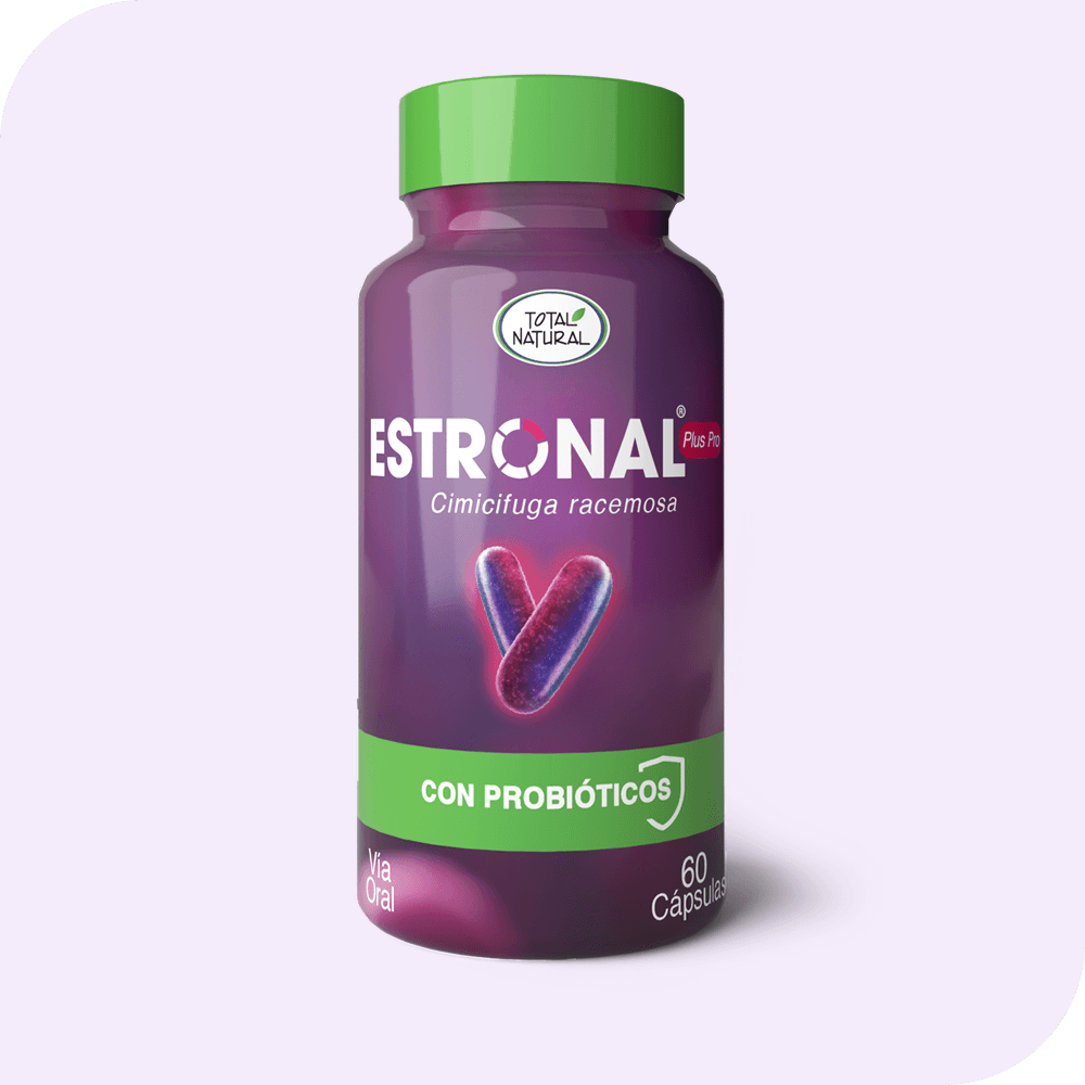 Estronal Plus con Probioticos 60 Capsulas - Total Natural
