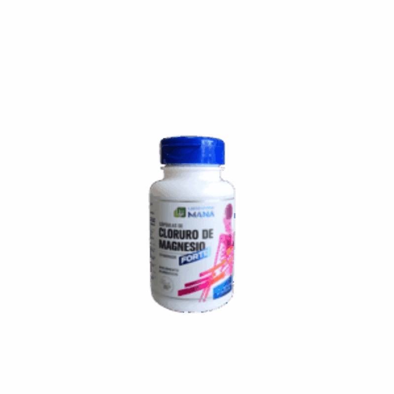 Cloruro de Magnesio Forte 60 Capsulas - El Mana