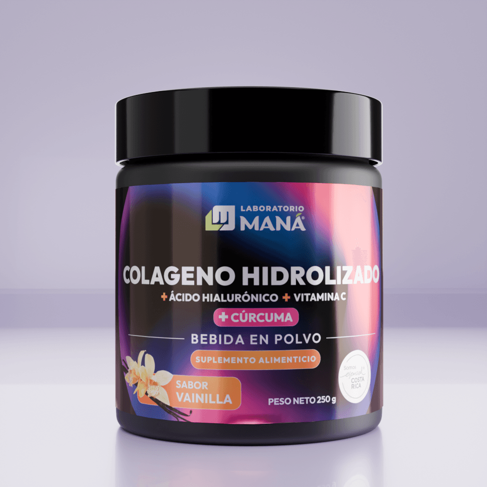 Colageno Hidrolizado +Acido Hialuronico + Curcuma Polvo 250g - EL MANA