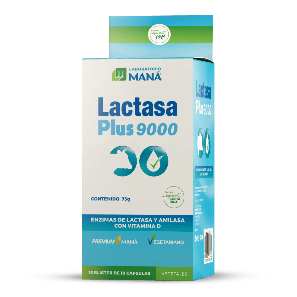 Lactasa Plus 9000 15 Blister de 10 Capsulas - EL MANA