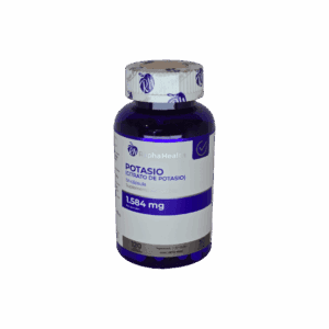 Potasio (Citrato de Potasio) 1,584 mg 120 Cápsulas Vegetarianas - Rapha Health
