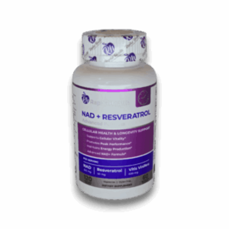 NAD + Resveratrol (Advanced Formula) 120 Cápsulas Vegetarianas -
