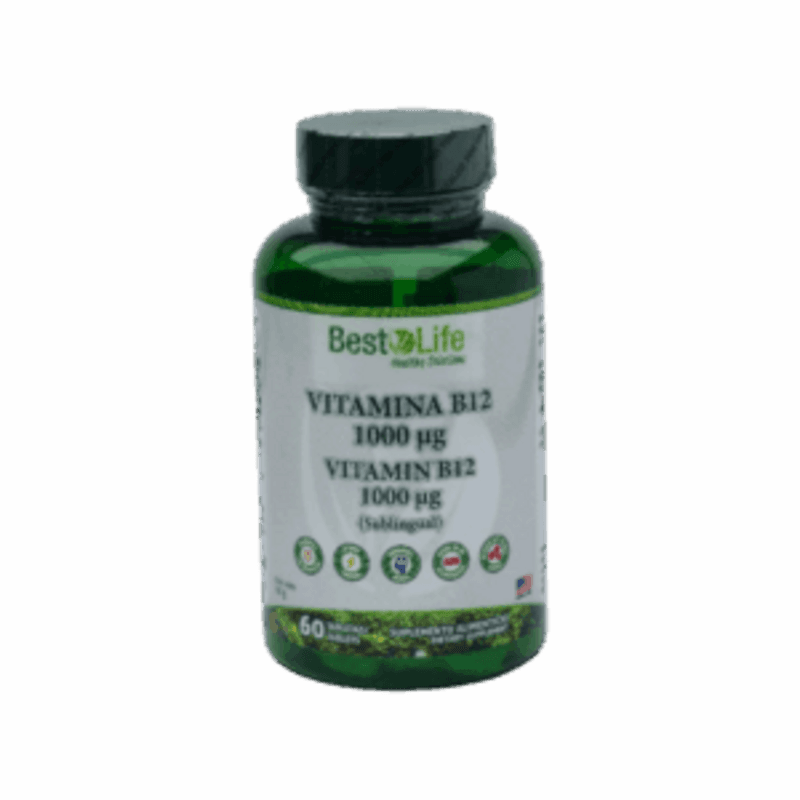 Vitamina B12 1000 µg Sublingual - BestLife Healthy Solutions