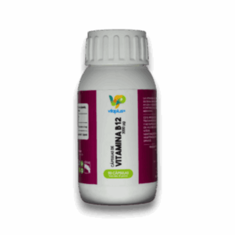 Cápsulas de Vitamina B12 90 cápsulas - Vitaplus