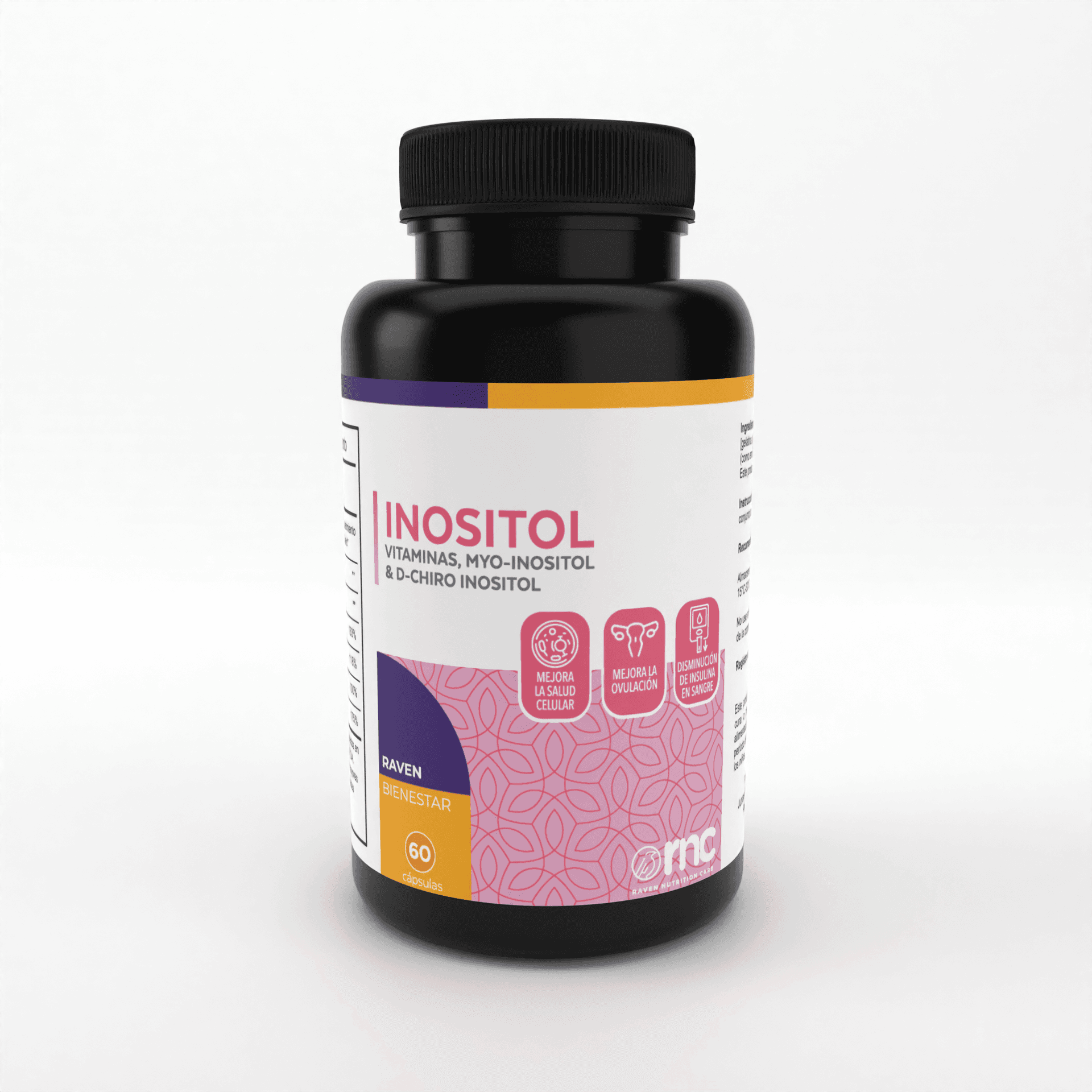Inositol 60 Cápsulas - Raven