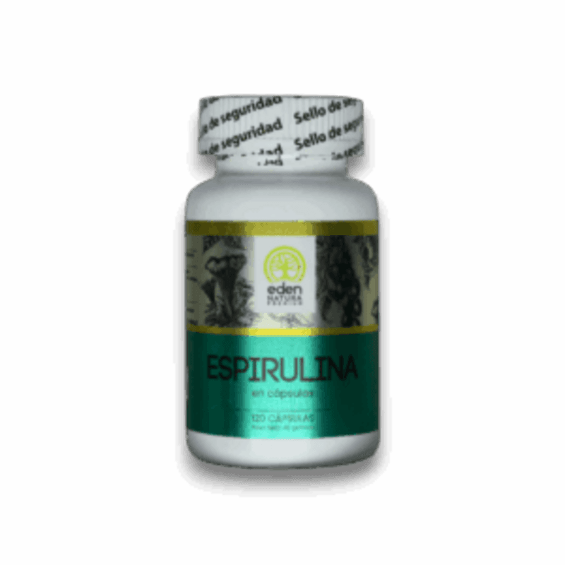 Espirulina 120 Cápsulas - Eden Natura Premium