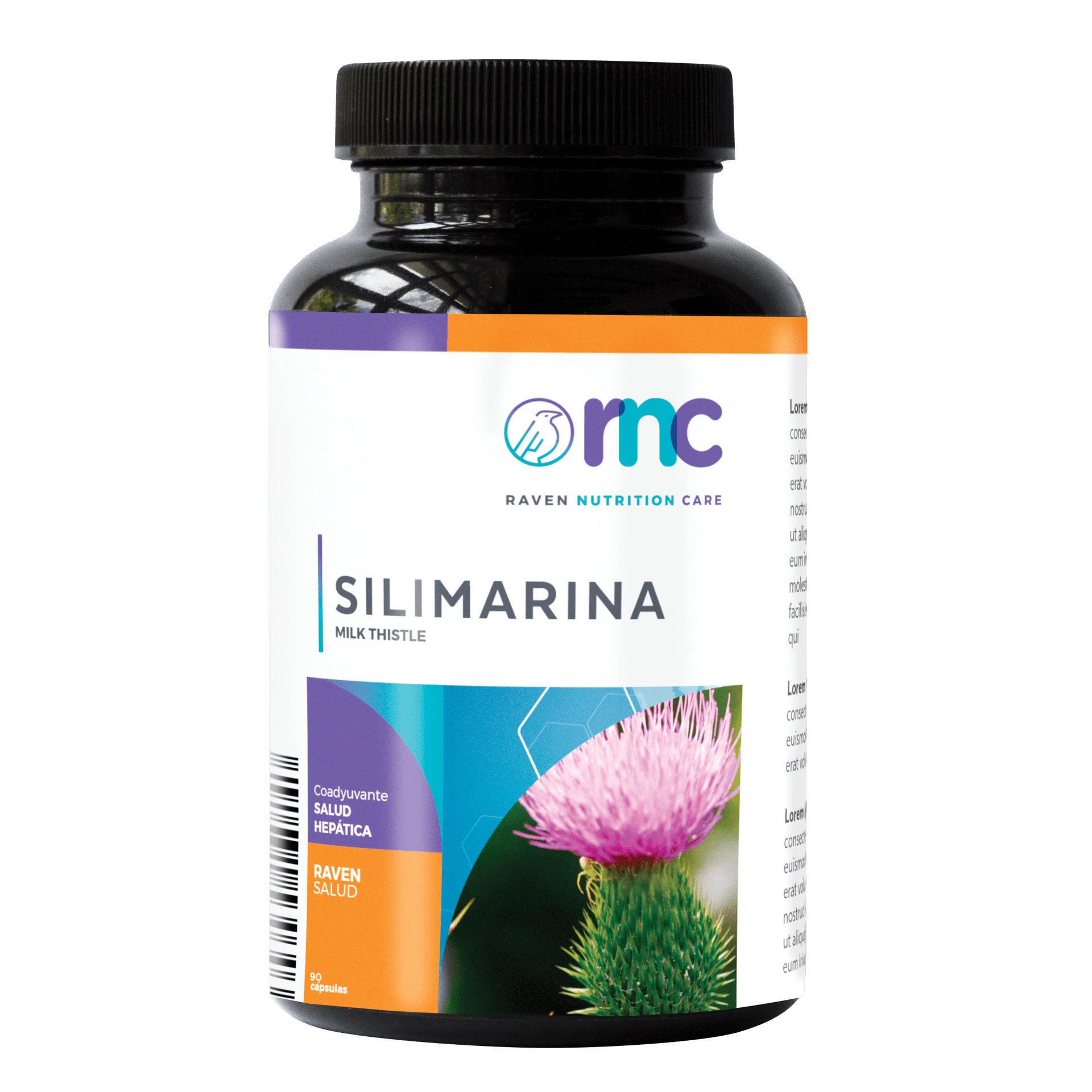 Silimarina (Cardo Mariano) RNC – 90 cápsulas