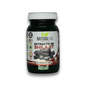 Extracto de Shilajit 90 Cápsulas 500mg - Natura506