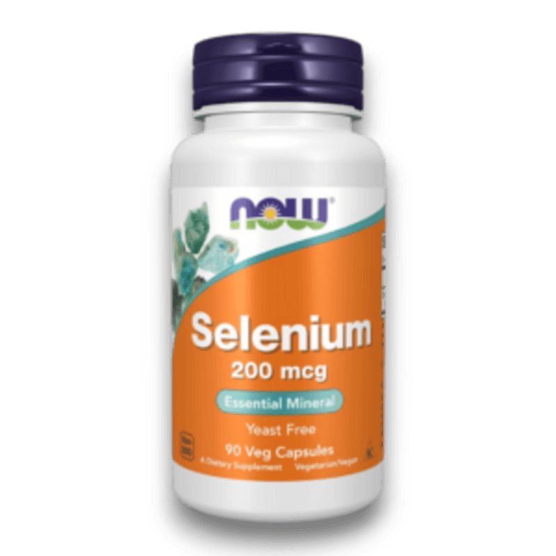 Selenium 200 mcg 90 cápsulas - Now Foods
