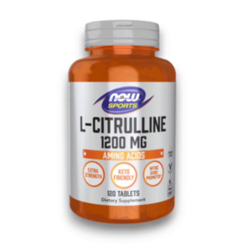 L-Citrulline 1200 mg 120 Tabletas - Now Sports