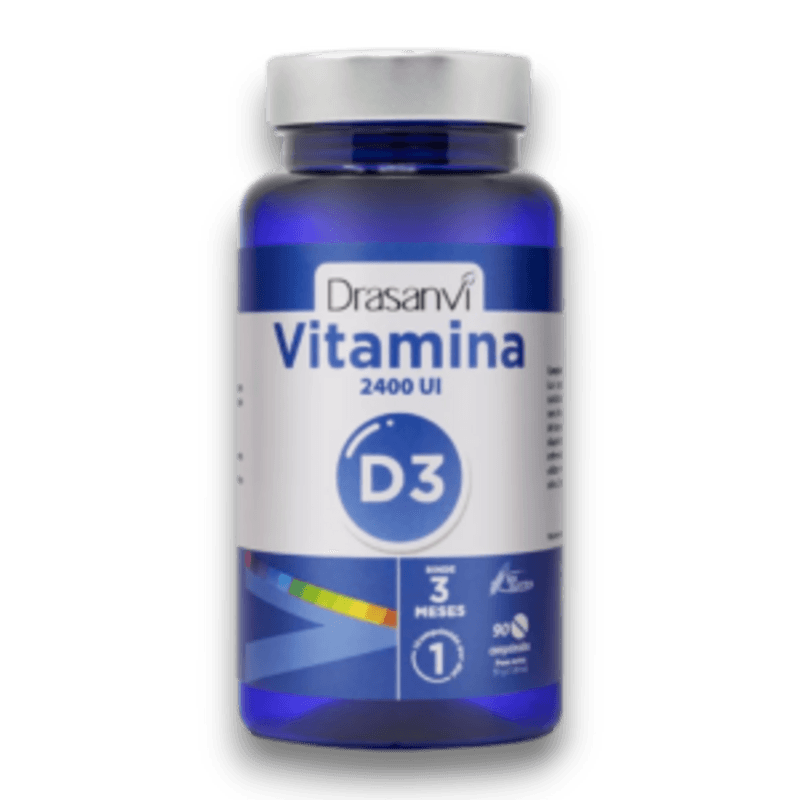 Vitamina D3 2400 UI 90 Comprimidos - Drasanvi