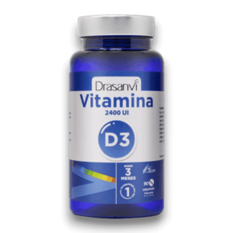 Vitamina D3 2400 UI 90 Comprimidos - Drasanvi