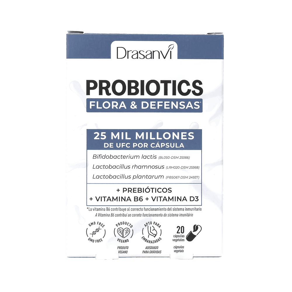 Probiotics Flora & Defensas 20 capsulas Drasanvi