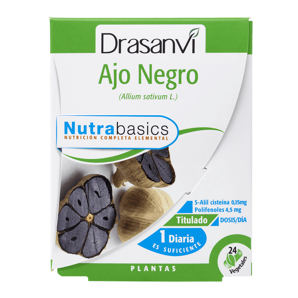 Ajo negro 24 cápsulas Drasanvi