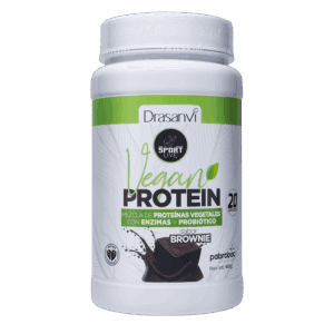 Proteína Vegana Brownie 600 g Sport Live. Drasanví
